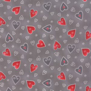 JOL CORAZONES GRIS 39701-15