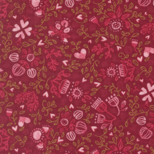 DARLING PEONY CRANBERRY 48792-16